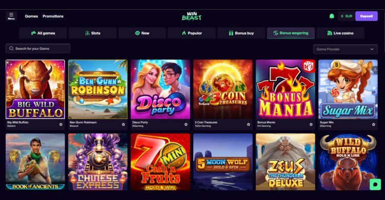 WinBeast Casino UK Review and No Deposit Bonus Offers Exposed, winbeast promo code